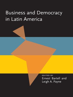 cover image of Business and Democracy in Latin America